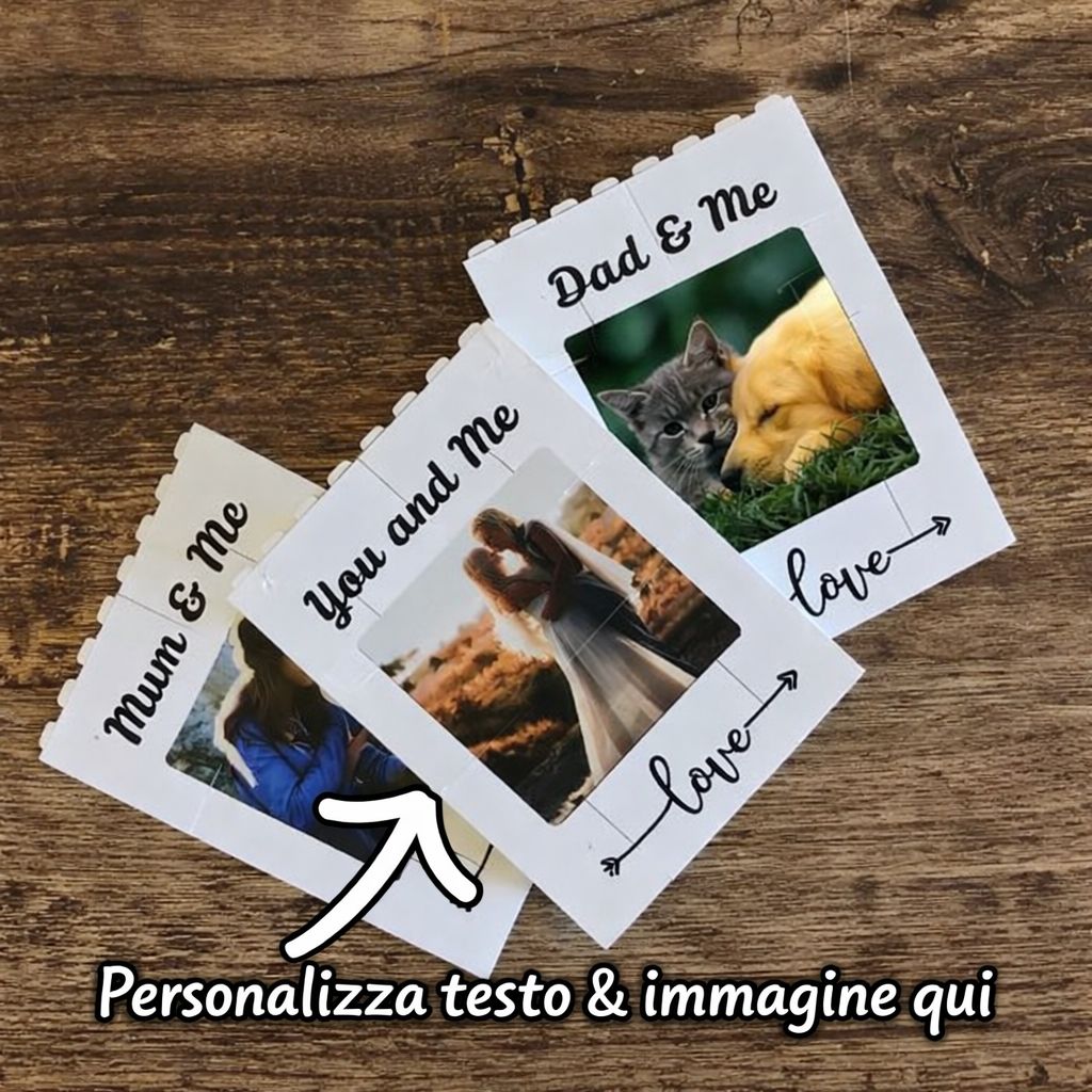 Mattoncini Lego con Foto