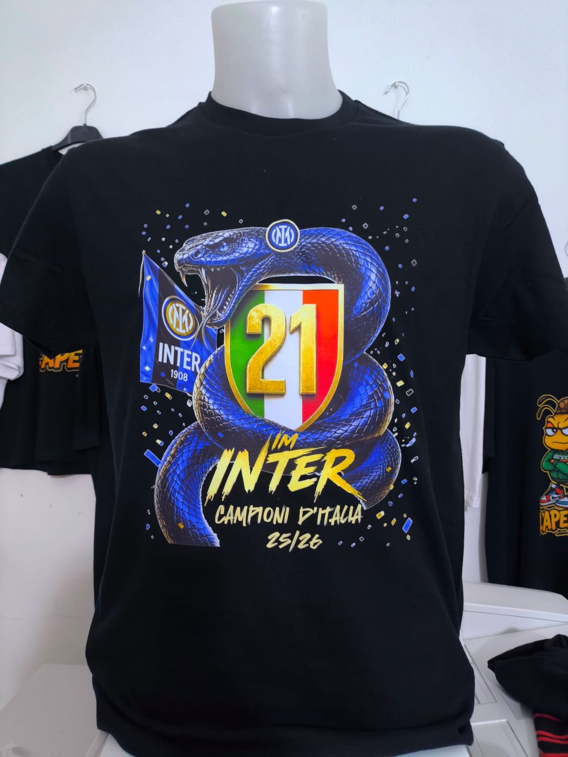 T-shirt celebrativa inter scudetto 25/26