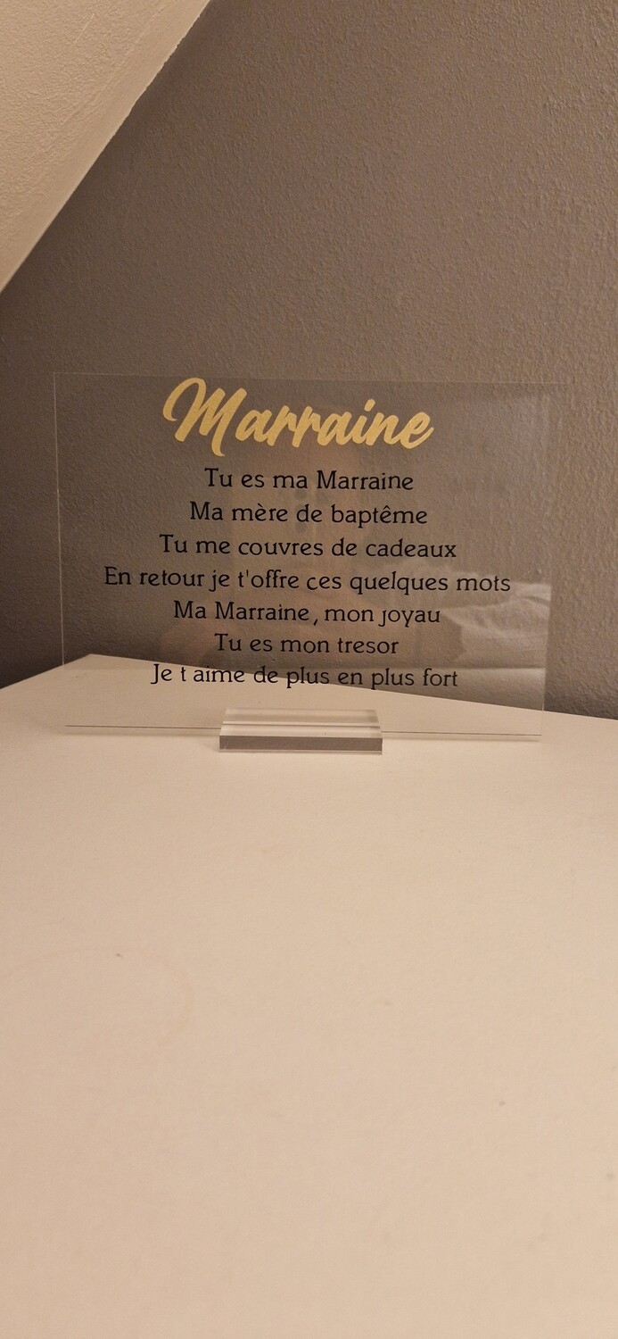 Plaque plexi
