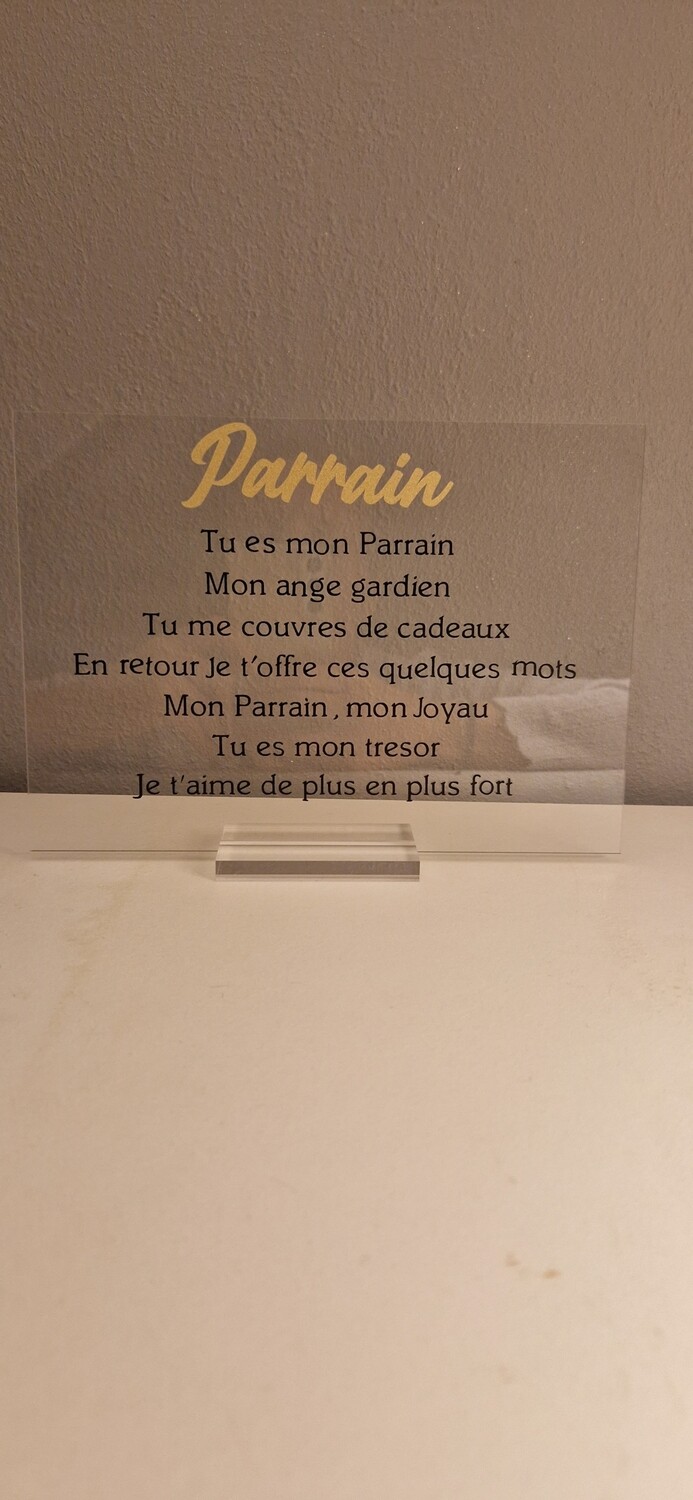 Plaque plexi