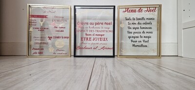 Cadre deco noel