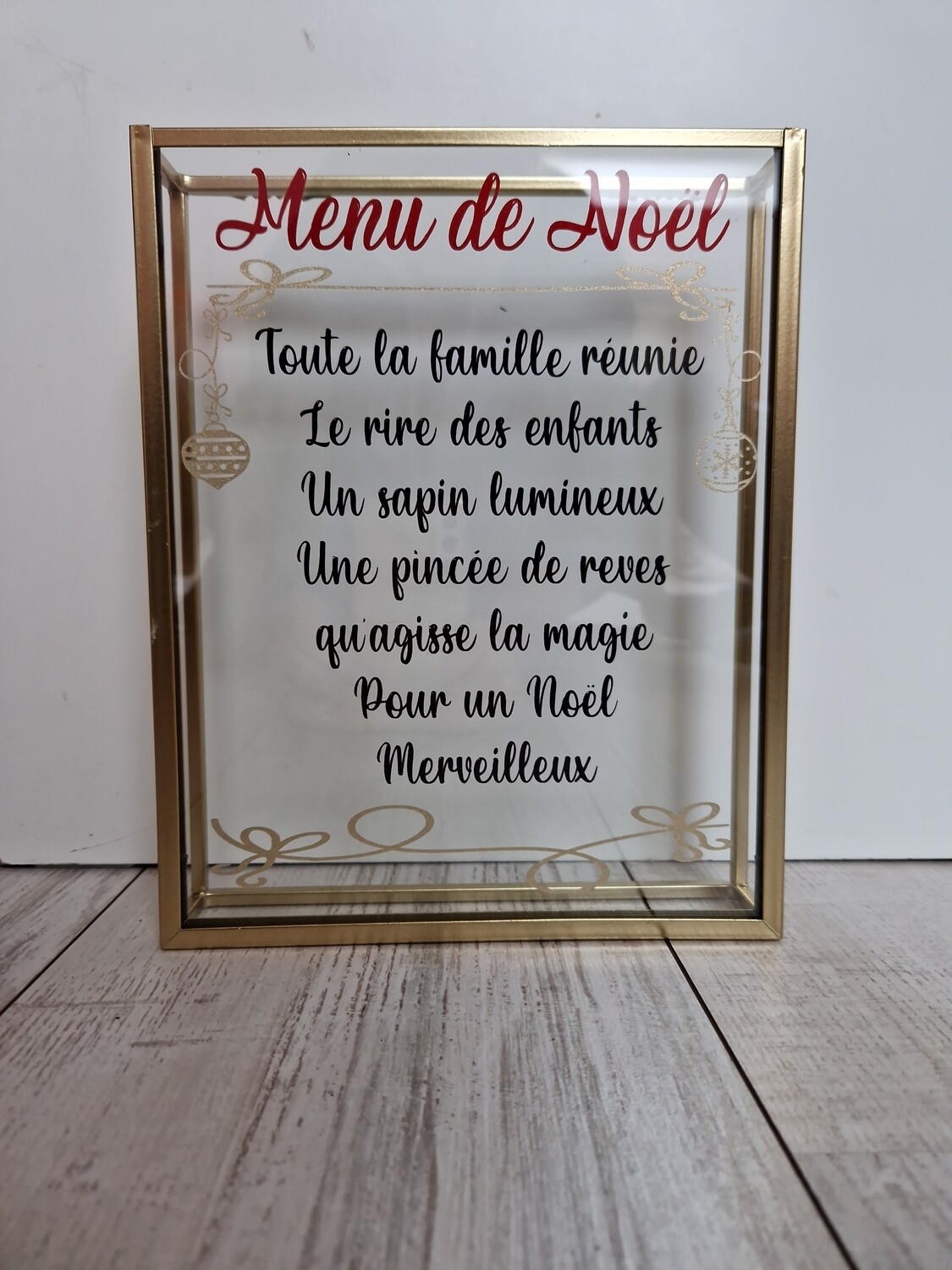 Cadre deco noel