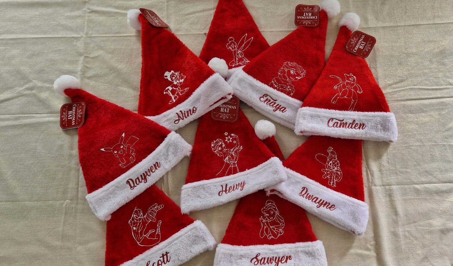 Bonnet noel personnalisé