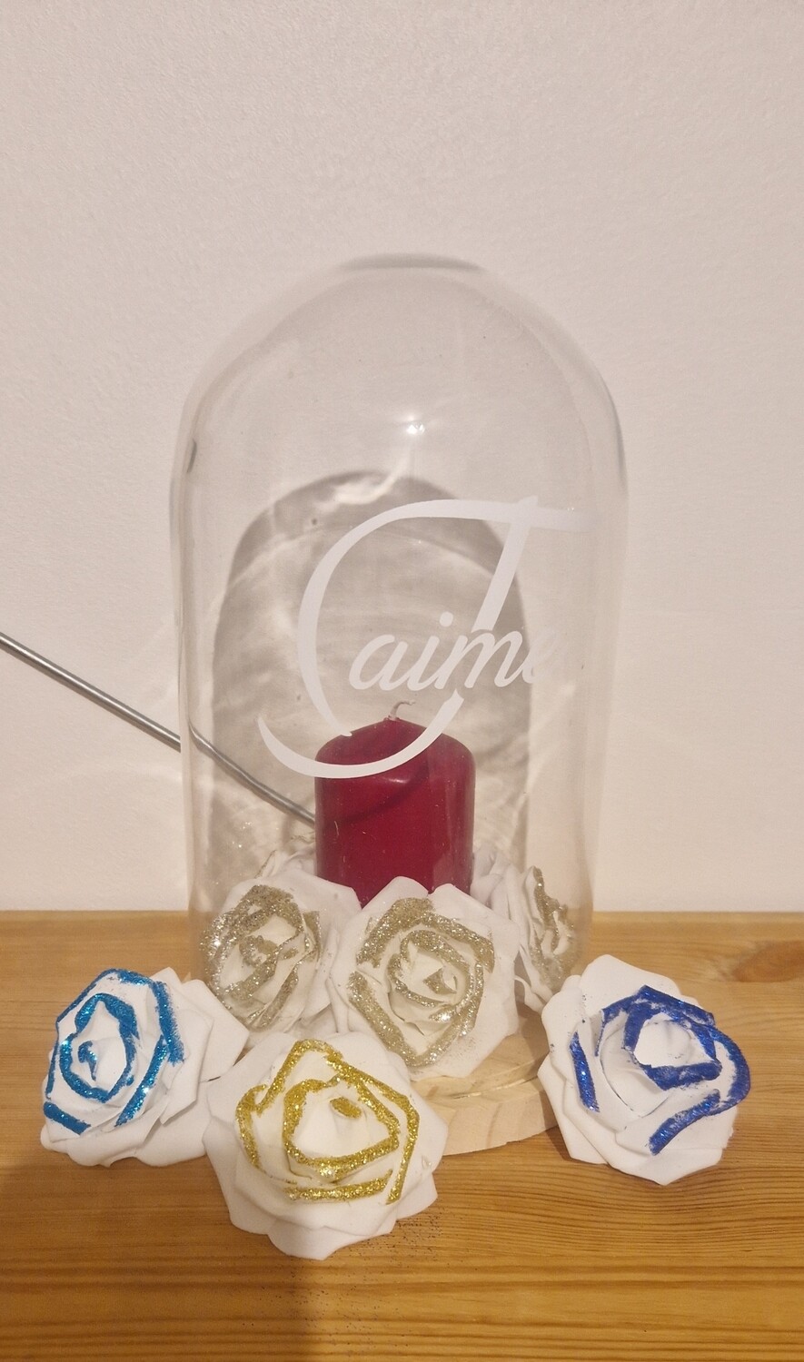 Cloche avec bougie