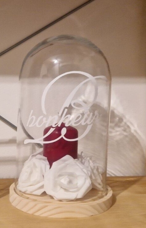 Cloche avec bougie
