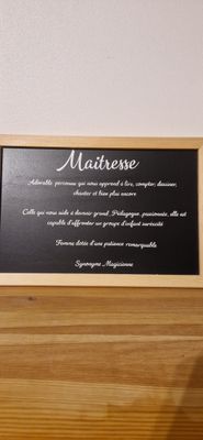 Ardoise maitresse