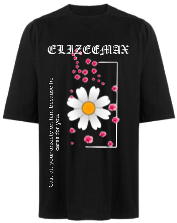 ELIZEEMAX (HYUGA COLLECTION) UNISEX OVERSIZED T SHIRT
