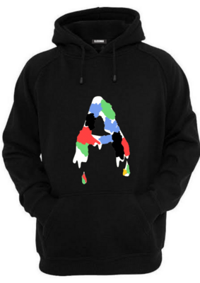 ASHLEY CAMOUFLAGE PRINT ( UNISEX OVERSIZED HOODIE)