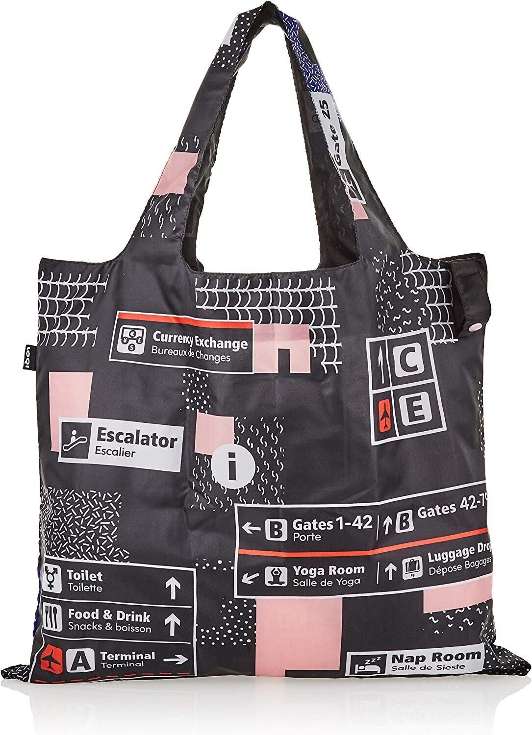 Saco LOQI Airport Bag Icons