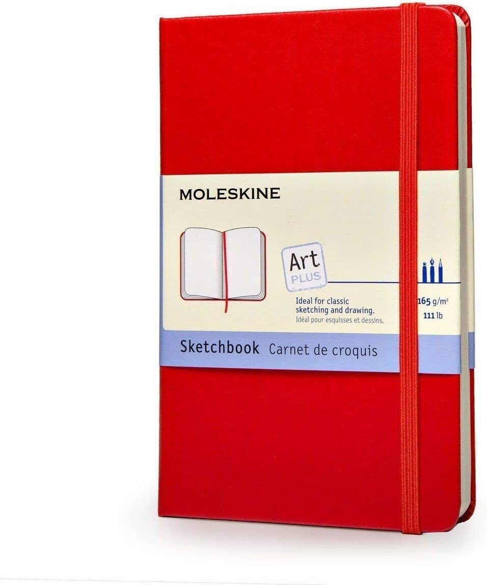 Moleskine Pocket Red Sketchbook