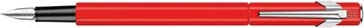 Caran d&#39;Ache 849 Fountain Pen Red Fluo Nib F