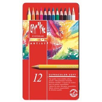 Caran D&#39;Ache SUPRACOLOR Soft Aquarelle 12 - Colored pencils