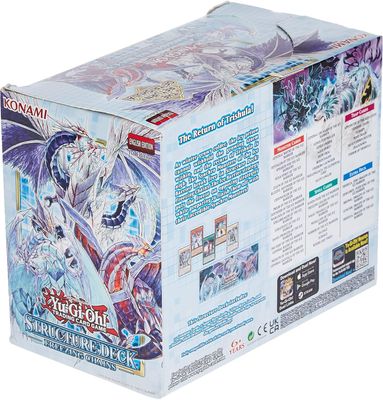 YU-GI-OH! KONFRCH Freezing Chains Structure Decks-Display of 8