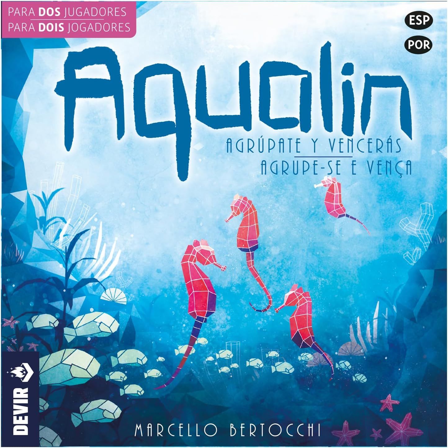Aqualin, Duel Board Game for 10 Years, Fun