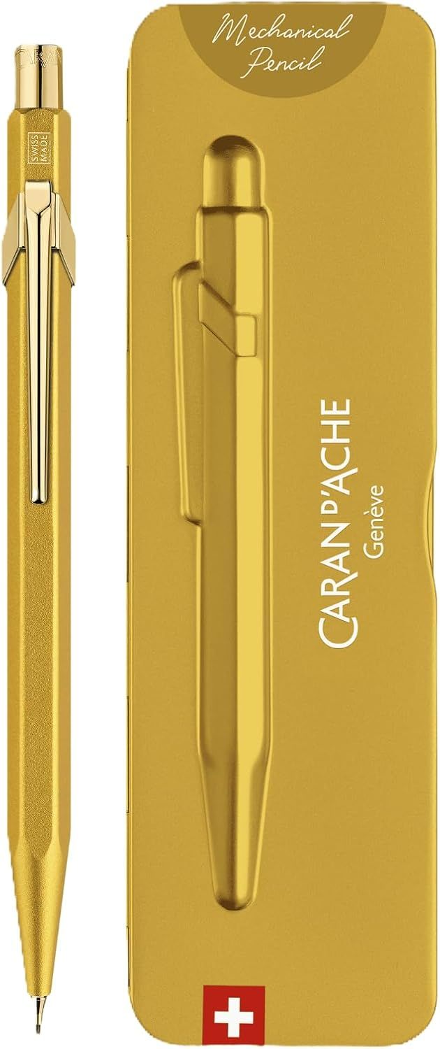 Caran d&#39;Ache Pencil 844 999 | &quot;Gold Bar&quot;