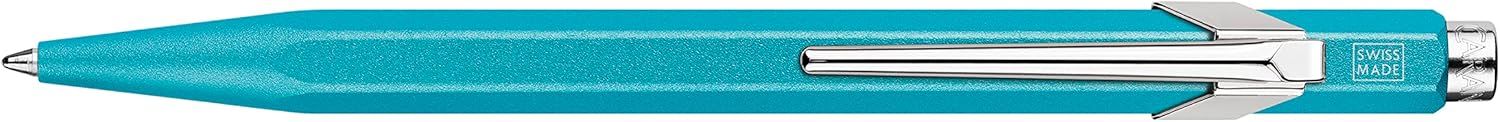 Caran d&#39;Ache Ballpoint Pen 849 Colormat-X Turquoise Blue