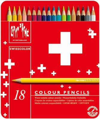 Caran D&#39;Ache SWISSCOLOR 12 - Colored pencils