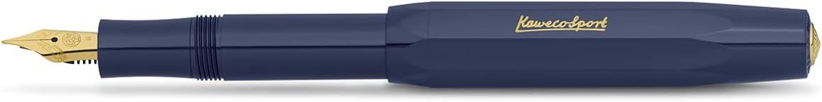 Kaweco Classic Sport Pen, Fountain, Blue &quot;Navy&quot; M KW10001739