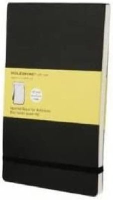 Moleskine Soft Squared Reporter&#39;s Notebook Large Black