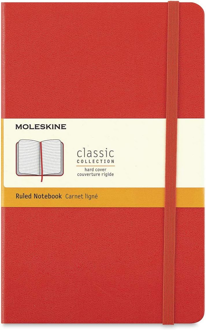 Moleskine Large Memo Pockets Red