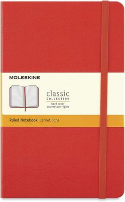 Moleskine Large Memo Pockets Red