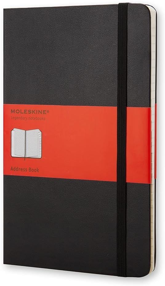 Moleskine Organiser Notebook / Address Book / Hardcover large