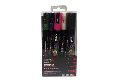 Posca Marker Starter Kit - 5 units ack