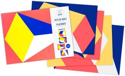 OMY - Paper Placemats for coloring- set of 24 - Graphics
