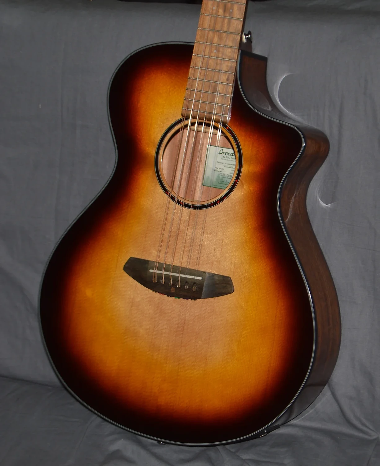 2022 Breedlove - ECO Discovery S Concert 12-string CE - Edgeburst