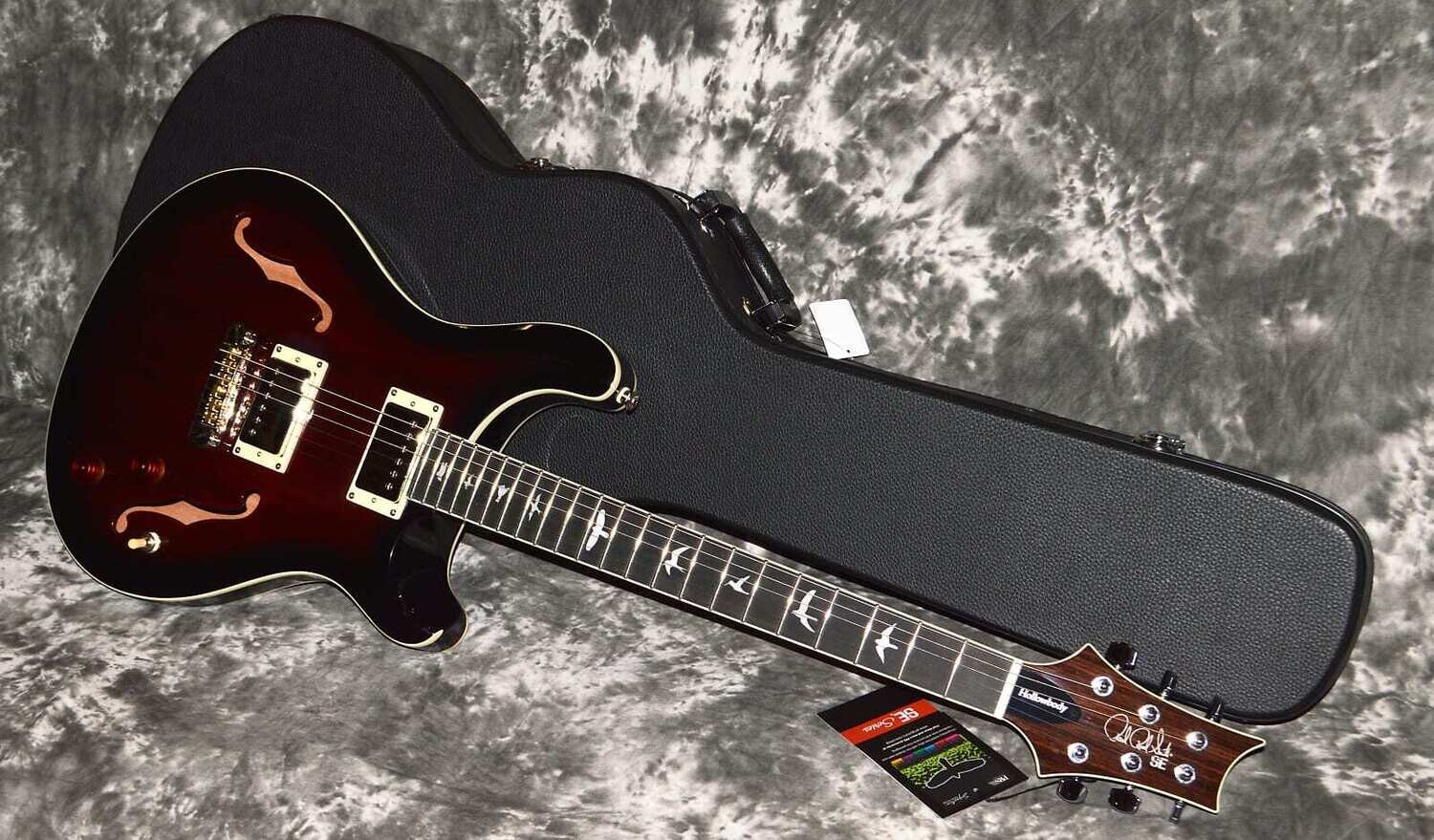 2022 PRS - SE Hollowbody Standard - Fire Red Burst