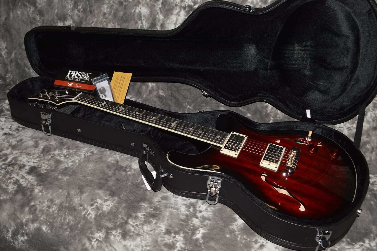 2022 PRS - SE Hollowbody Standard - Fire Red Burst