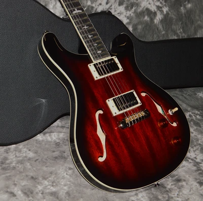 2022 PRS - SE Hollowbody Standard - Fire Red Burst