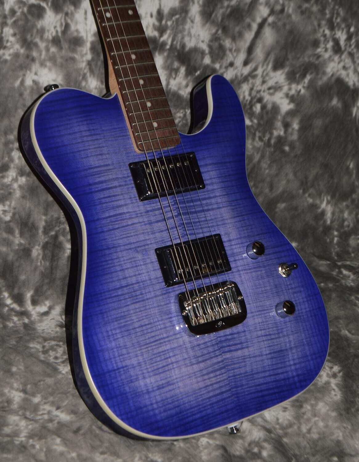 2022 G&L - Tribute ASAT Deluxe Flame Top - Blueburst