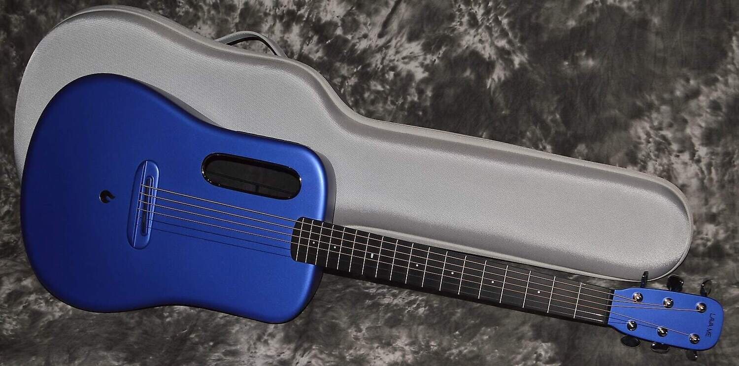 LAVA ME 3 Ctfw-0720 スマートギター ブルー MUSIC 2022 Lava Music - ME 3 Carbon Fiber Smart Guitar - Blue 38