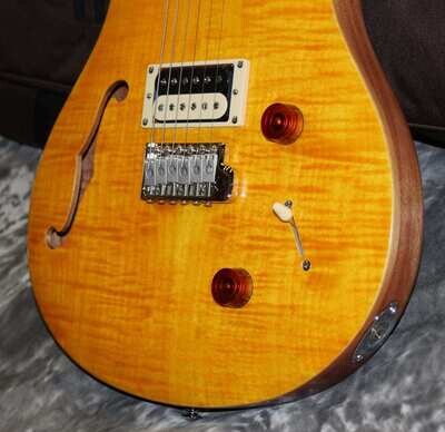 【木目◎】prs se custom 22 semi-hollow PRS SE Custom 22 Semi-Hollow Santana Yellow NEW
