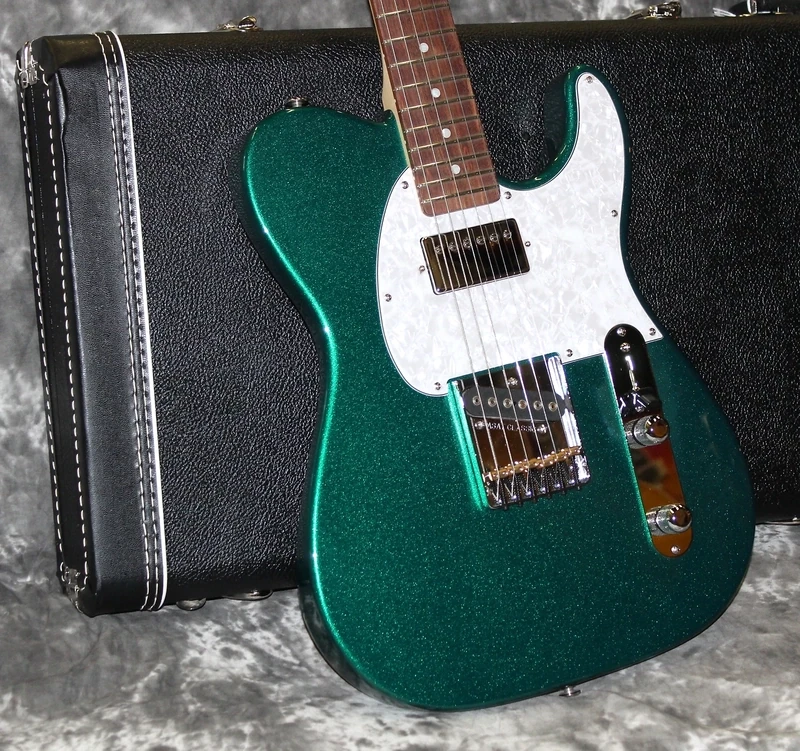2023 G&L - ASAT Classic Bluesboy - Emerald Green Metallic