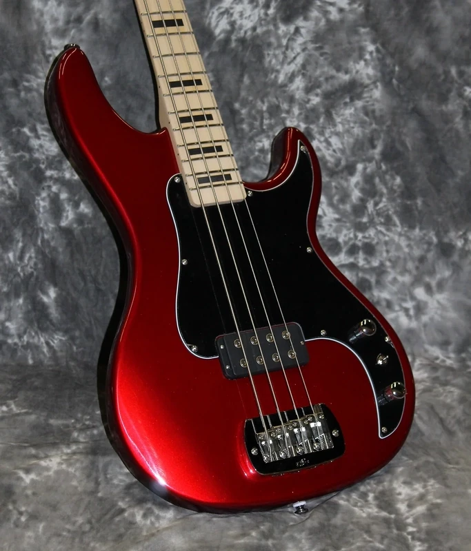 2023 G&L - Tribute Kiloton 4 String Bass - Candy Apple Red
