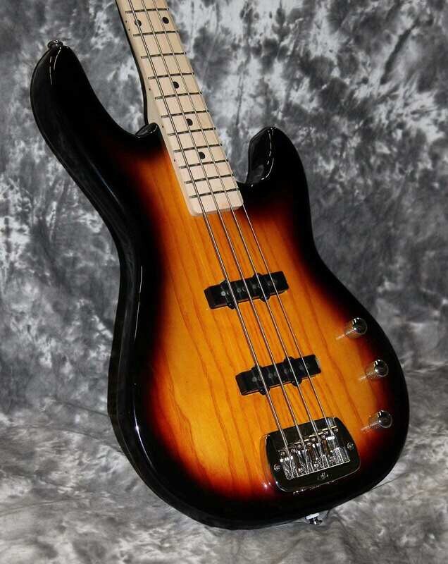 2023 G&L - Tribute JB-2 Bass - 3 Tone Burst
