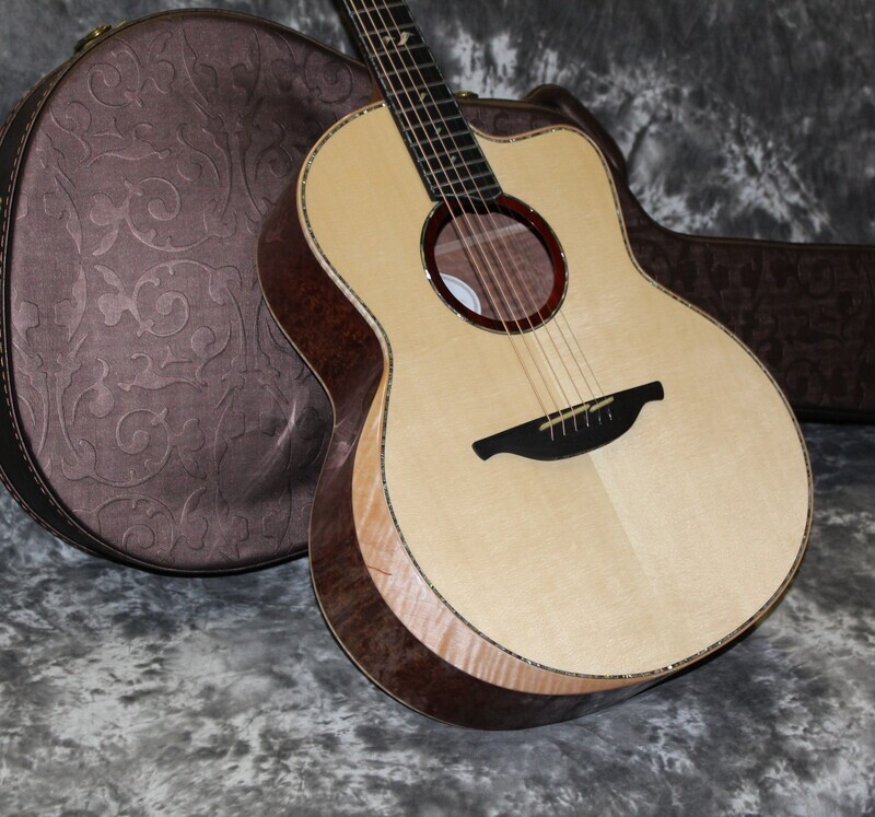 2023 HsienMo - Custom F Model Quilted Mahogany - Natural