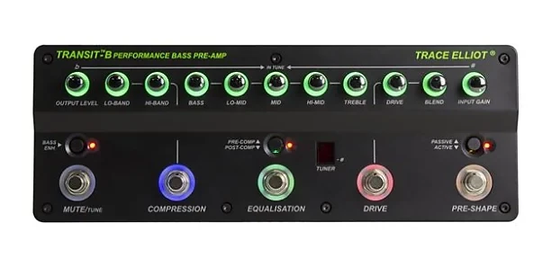 2021 Trace Elliot - Transit B - Bass Preamp & Effects