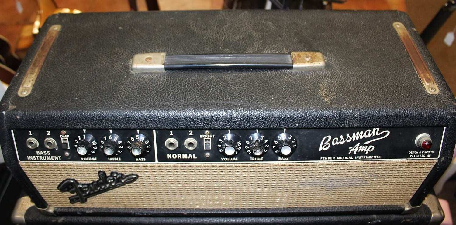 ベース Craftsman Traditional Series Bass 1967 Fender - Bassman head w/ 2 x 12 Cab