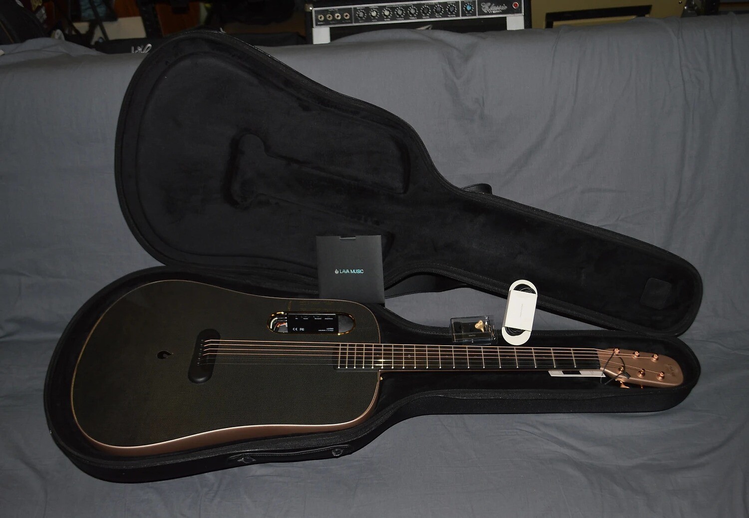 2023 Lava Music - ME PRO - Honeycomb Carbon Fiber - Black Gold