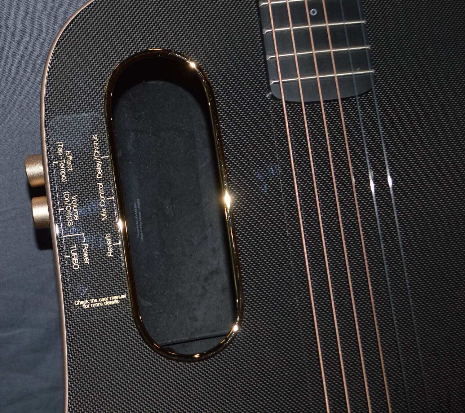 2023 Lava Music - ME PRO - Honeycomb Carbon Fiber - Black Gold