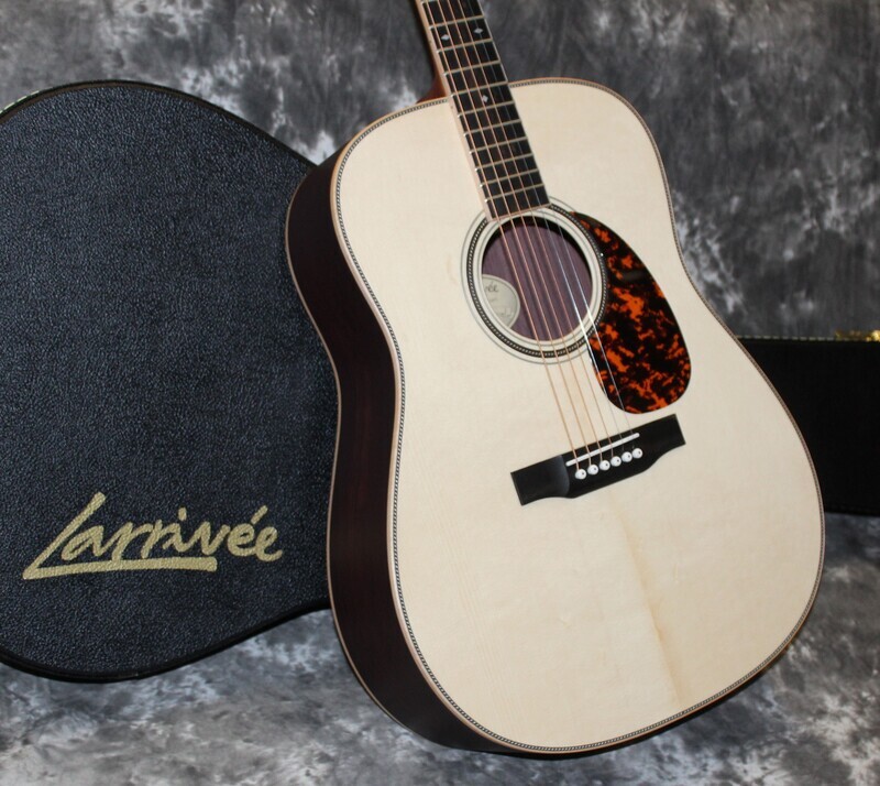 2023 Larrivee - D-40R w/ Aged Moon Spruce Top, Special Edition - Rosewood Satin Natural