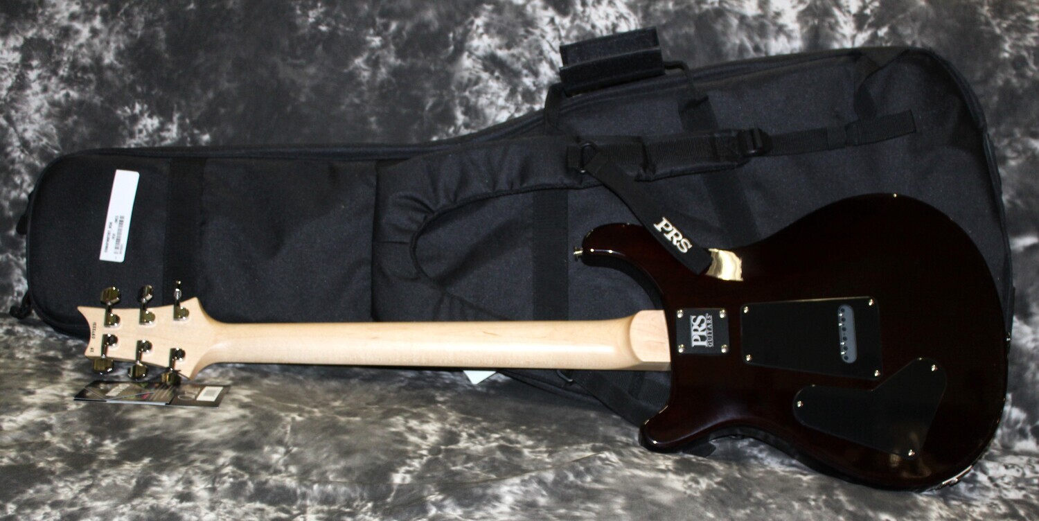 2023 PRS - CE24 Bolt-On Semi-Hollow - Black Amber | WE SHIP WORLDWIDE!