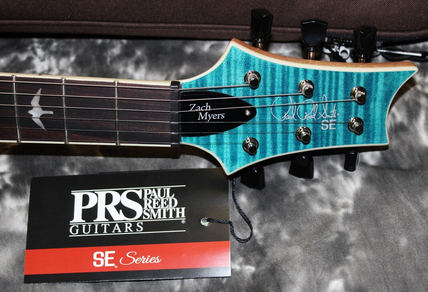 2024 PRS - SE Zach Myers Semi-Hollow Single Cut - Myers Blue