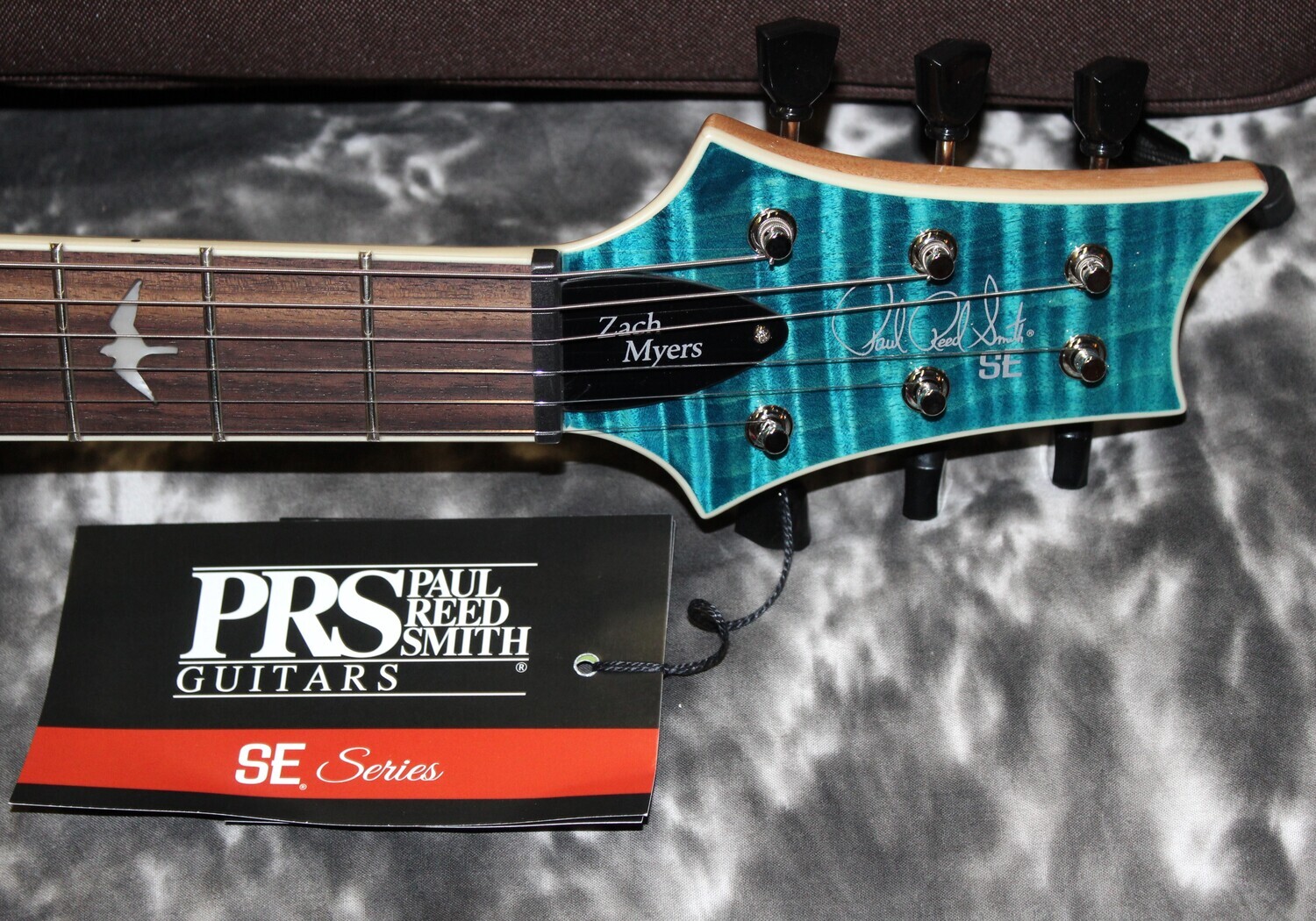 2024 PRS - SE Zach Myers Semi-Hollow Single Cut - Myers Blue