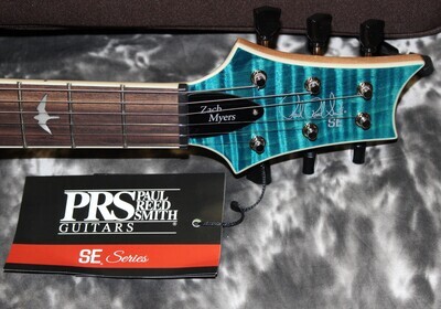 Zach Myers PRS SE ザックマイヤー　2024年モデル PRS SE Zach Myers 2024 Myers Blue