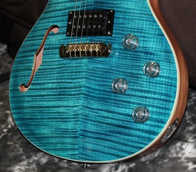 2024 PRS - SE Zach Myers Semi-Hollow Single Cut - Myers Blue