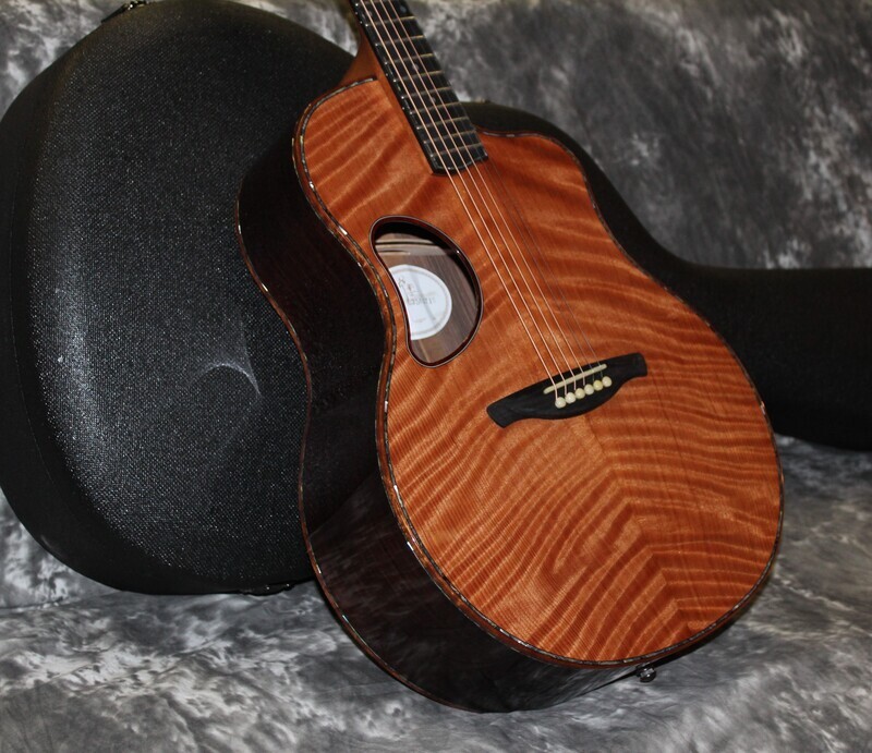 2024 HsienMo - Shiyi Custom Rosewood/Curly Redwood - High Gloss Natural